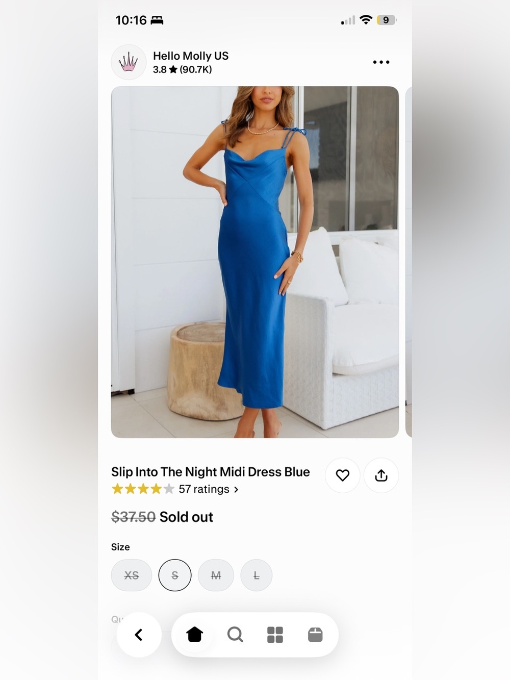 Hello Molly Midi Dress